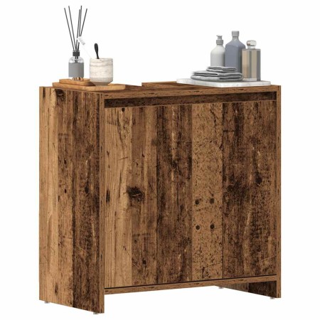 Armario para lavabo de baño madera ingeniería envejecida de , Muebles de baño - Ref: Foro24-861145, Precio: 53,01 €, Descuent...