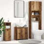 Armario para lavabo de baño madera ingeniería envejecida de , Muebles de baño - Ref: Foro24-861145, Precio: 53,01 €, Descuent...