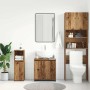 Armario para lavabo de baño madera ingeniería envejecida de , Muebles de baño - Ref: Foro24-861145, Precio: 53,01 €, Descuent...