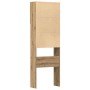 Armario lavadora madera ingeniería roble artesanal 64x24x190 cm de , Accesorios para lavadoras y secadoras - Ref: Foro24-8591...