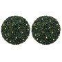 Bolas de boj artificial con luces LED 2 unidades 52 cm de , Flora artificial - Ref: Foro24-3335897, Precio: 143,75 €, Descuen...