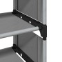 Zapatero 10 niveles gris 54x28x158 cm tejido no tejido de , Zapateros y organizadores de calzado - Ref: Foro24-4100624, Preci...