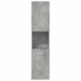 Juego muebles de baño 4 pzas madera contrachapada gris hormigón de , Muebles de baño - Ref: Foro24-3324900, Precio: 375,03 €,...