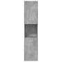 Juego muebles de baño 4 pzas madera contrachapada gris hormigón de , Muebles de baño - Ref: Foro24-3324898, Precio: 224,72 €,...