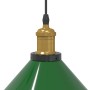 Lámpara colgante regulable en altura E27 verde brillante Ø 22cm de , Lámparas - Ref: Foro24-4103445, Precio: 29,60 €, Descuen...