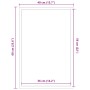 Felpudo azul 40x60 cm de , Felpudos - Ref: Foro24-4105568, Precio: 12,38 €, Descuento: %
