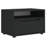 Mueble de TV VISNES negro 60x40x38 cm madera de ingeniería de , Muebles TV - Ref: Foro24-4108289, Precio: 80,48 €, Descuento: %