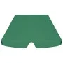 Dosel de repuesto columpio de jardín verde 150/130x105/70 cm de vidaXL, Cubiertas para carpas y cenadores - Ref: Foro24-31210...