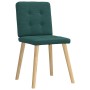 Sillas de comedor 6 unidades tela verde oscuro de , Sillas de comedor - Ref: Foro24-3315443, Precio: 288,52 €, Descuento: %