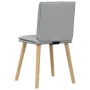 Sillas de comedor giratorias 2 unidades tela gris claro de , Sillas de comedor - Ref: Foro24-4101255, Precio: 109,57 €, Descu...