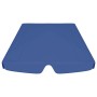 Dosel de repuesto columpio de jardín azul 188/168x145/110 cm de vidaXL, Cubiertas para carpas y cenadores - Ref: Foro24-31209...