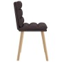 Sillas de comedor 2 unidades tela marrón oscuro de , Sillas de comedor - Ref: Foro24-4101297, Precio: 109,95 €, Descuento: %