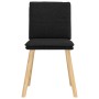 Sillas de comedor 2 unidades tela negro de , Sillas de comedor - Ref: Foro24-4101257, Precio: 110,42 €, Descuento: %