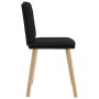 Sillas de comedor 2 unidades tela negro de , Sillas de comedor - Ref: Foro24-4101257, Precio: 110,42 €, Descuento: %