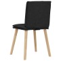 Sillas de comedor 2 unidades tela negro de , Sillas de comedor - Ref: Foro24-4101257, Precio: 110,42 €, Descuento: %