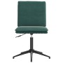 Silla de comedor de terciopelo verde oscuro de , Sillas de comedor - Ref: Foro24-4101269, Precio: 61,32 €, Descuento: %