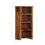 Estantería de madera maciza 50x30x100 cm en Librerías y estanterías | Comprar online en Foru.es