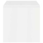 Mueble de TV madera contrachapada blanco brillante 100x40x40 cm de , Muebles TV - Ref: Foro24-861118, Precio: 48,56 €, Descue...