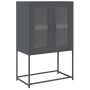 Aparador de acero gris antracita 68x39x107 cm de , Aparadores - Ref: Foro24-853376, Precio: 96,27 €, Descuento: %
