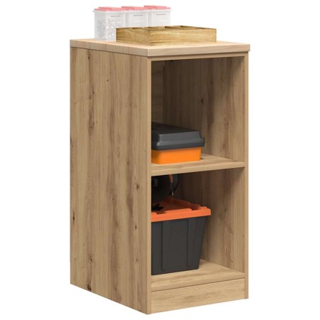 Armario de almacenamiento para garaje Roble Artesano 40x51x85cm de , Armarios industriales - Ref: Foro24-860543, Precio: 54,0...