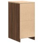 Armario de almacenamiento para garaje roble marrón 40x51x85 cm de , Armarios industriales - Ref: Foro24-860541, Precio: 54,89...