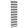 Estor cebra gris oscuro 50x150cm tejido ancho 45,9 cm poliéster de , Persianas y estores - Ref: Foro24-4014121, Precio: 23,12...