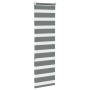 Estor cebra gris oscuro 50x150cm tejido ancho 45,9 cm poliéster de , Persianas y estores - Ref: Foro24-4014121, Precio: 23,12...