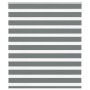 Estor cebra gris oscuro tejido ancho 115,9 cm poliéster de , Persianas y estores - Ref: Foro24-4014109, Precio: 24,89 €, Desc...