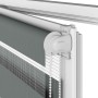 Estor cebra gris oscuro tejido ancho 115,9 cm poliéster de , Persianas y estores - Ref: Foro24-4014109, Precio: 24,89 €, Desc...