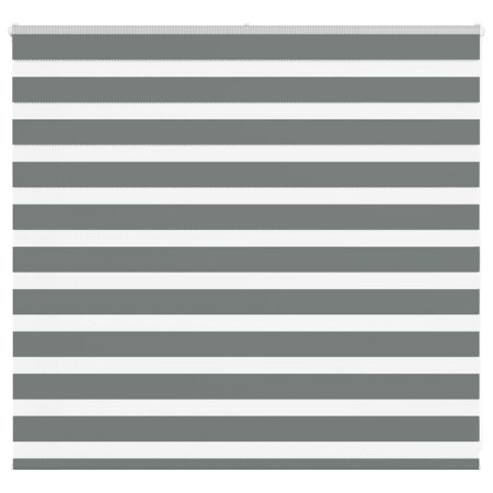 Estor cebra gris oscuro tejido ancho 150,9 cm poliéster de , Persianas y estores - Ref: Foro24-4014116, Precio: 25,23 €, Desc...