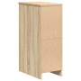 Armario de almacenamiento para garaje Roble Sonoma 30x51x85 cm de , Armarios industriales - Ref: Foro24-860555, Precio: 43,83...