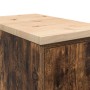 Armario de almacenamiento para garaje roble ahumado 30x51x85 cm de , Armarios industriales - Ref: Foro24-860557, Precio: 52,7...