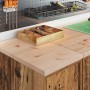 Armario de garaje de madera vieja 30x51x85 cm de , Armarios industriales - Ref: Foro24-860560, Precio: 43,83 €, Descuento: %