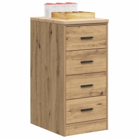 Armario de almacenamiento para garaje Roble Artesano 40x51x85cm de , Armarios industriales - Ref: Foro24-860597, Precio: 90,5...