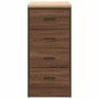Armario de almacenamiento para garaje roble marrón 40x51x85 cm de , Armarios industriales - Ref: Foro24-860595, Precio: 79,81...