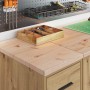 Armario de almacenamiento para garaje Artisan Oak 30x51x85 cm de , Armarios industriales - Ref: Foro24-860588, Precio: 70,66 ...