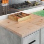 Armario de almacenamiento para garaje Roble Sonoma 30x51x85 cm de , Armarios industriales - Ref: Foro24-860583, Precio: 79,97...
