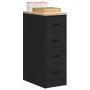 Armario de almacenamiento para garaje negro 30x51x85 cm de , Armarios industriales - Ref: Foro24-860581, Precio: 74,81 €, Des...