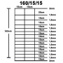 Valla de jardín de acero galvanizado plateado 50x1,6 m de vidaXL, Paneles de vallas - Ref: Foro24-149509, Precio: 148,68 €, D...