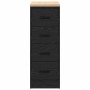 Armario de almacenamiento para garaje negro 30x51x85 cm de , Armarios industriales - Ref: Foro24-860581, Precio: 74,81 €, Des...
