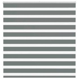 Estor cebra gris oscuro tejido ancho 140,9 cm poliéster de , Persianas y estores - Ref: Foro24-4014140, Precio: 36,52 €, Desc...
