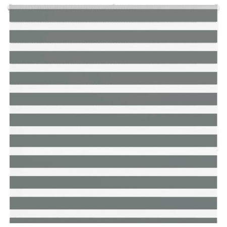 Estor cebra gris oscuro tejido ancho 140,9 cm poliéster de , Persianas y estores - Ref: Foro24-4014140, Precio: 36,52 €, Desc...