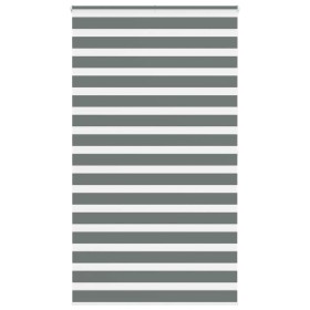 Estor cebra gris oscuro tejido ancho 115,9 cm poliéster de , Persianas y estores - Ref: Foro24-4014161, Precio: 32,48 €, Desc...