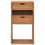 Mueble de almacenaje madera maciza de teca 40x30x76 cm de vidaXL, Taquillas y armarios de almacenamiento - Ref: Foro24-326129...