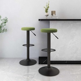 Taburetes de cocina 2 unidades terciopelo verde claro de , Taburetes de cocina - Ref: Foro24-333145, Precio: 76,01 €, Descuen...