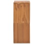 Mueble de almacenaje madera maciza de teca 40x30x76 cm de vidaXL, Taquillas y armarios de almacenamiento - Ref: Foro24-326129...