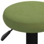 Taburetes de cocina 2 unidades terciopelo verde claro de , Taburetes de cocina - Ref: Foro24-333145, Precio: 76,01 €, Descuen...