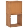 Mueble de almacenaje madera maciza de teca 40x30x76 cm de vidaXL, Taquillas y armarios de almacenamiento - Ref: Foro24-326129...