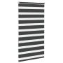 Estor cebra negro 80x150 cm tejido ancho 75,9 cm poliéster de , Persianas y estores - Ref: Foro24-4014231, Precio: 31,64 €, D...
