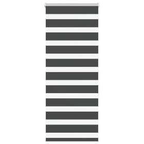 Estor cebra negro 60x150 cm tejido ancho 55,9 cm poliéster de , Persianas y estores - Ref: Foro24-4014227, Precio: 19,44 €, D...